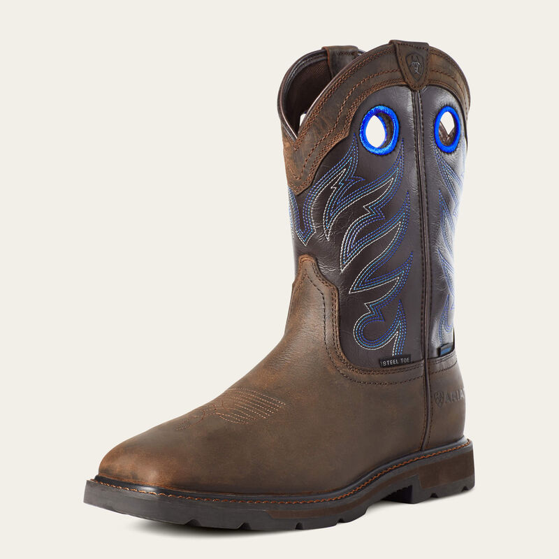 ariat Groundwork Waterproof Steel Toe Work Boot
