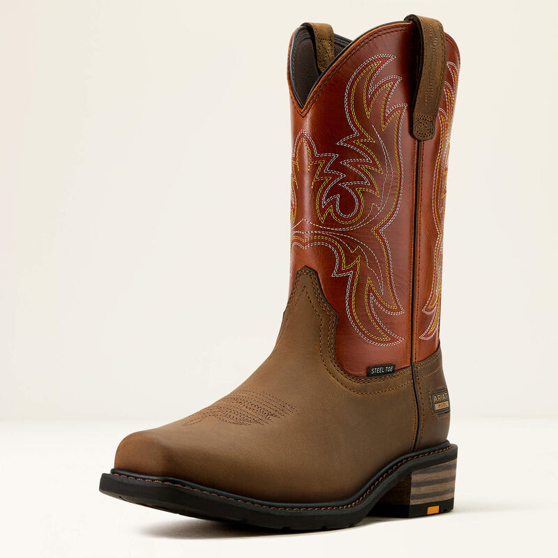 ariat Ironside Square Toe Steel Toe Work Boot