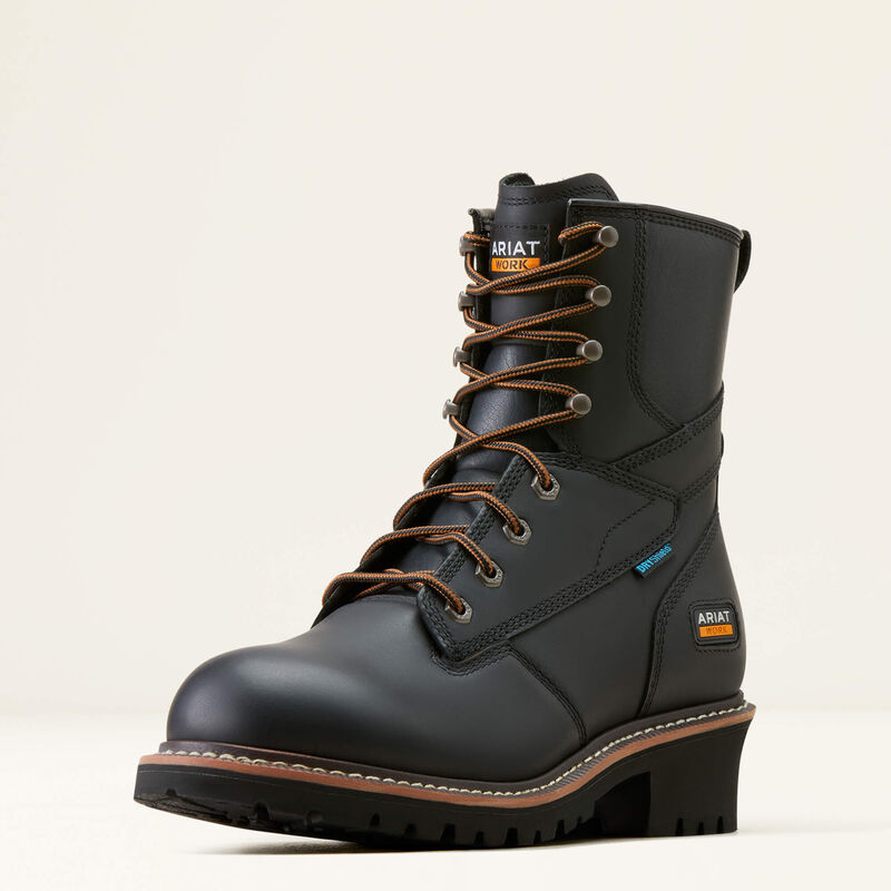 ariat Logger Shock Shield Waterproof Work Boot