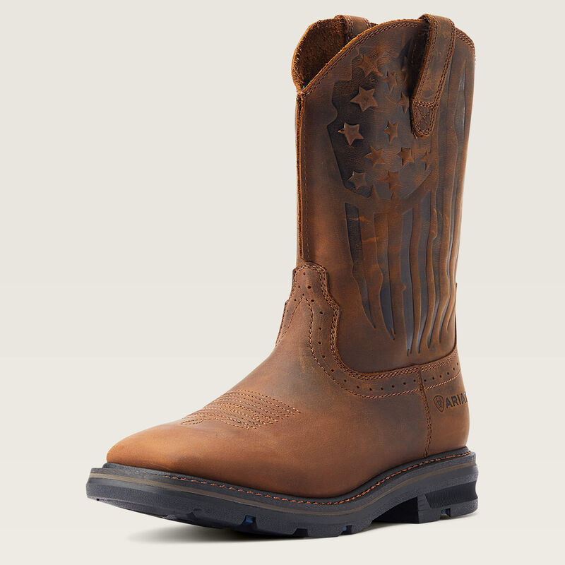ariat Sierra Shock Shield Patriot Work Boot