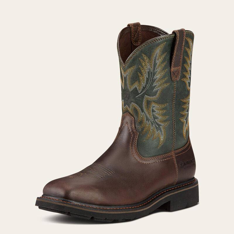 ariat Sierra Wide Square Toe Steel Toe Work Boot