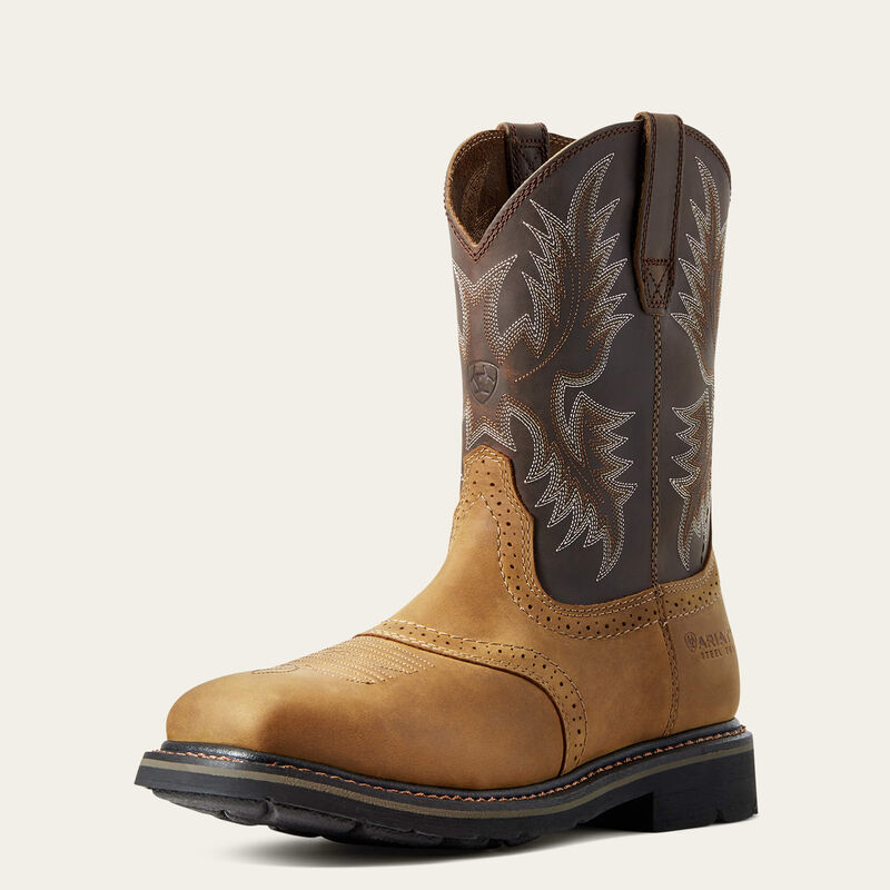 ariat Sierra Wide Square Toe Steel Toe Work Boot