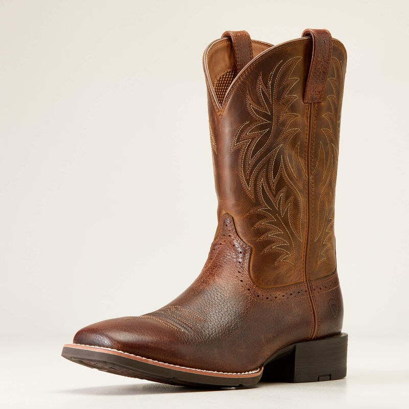 ariat Sport Wide Square Toe Cowboy Boot