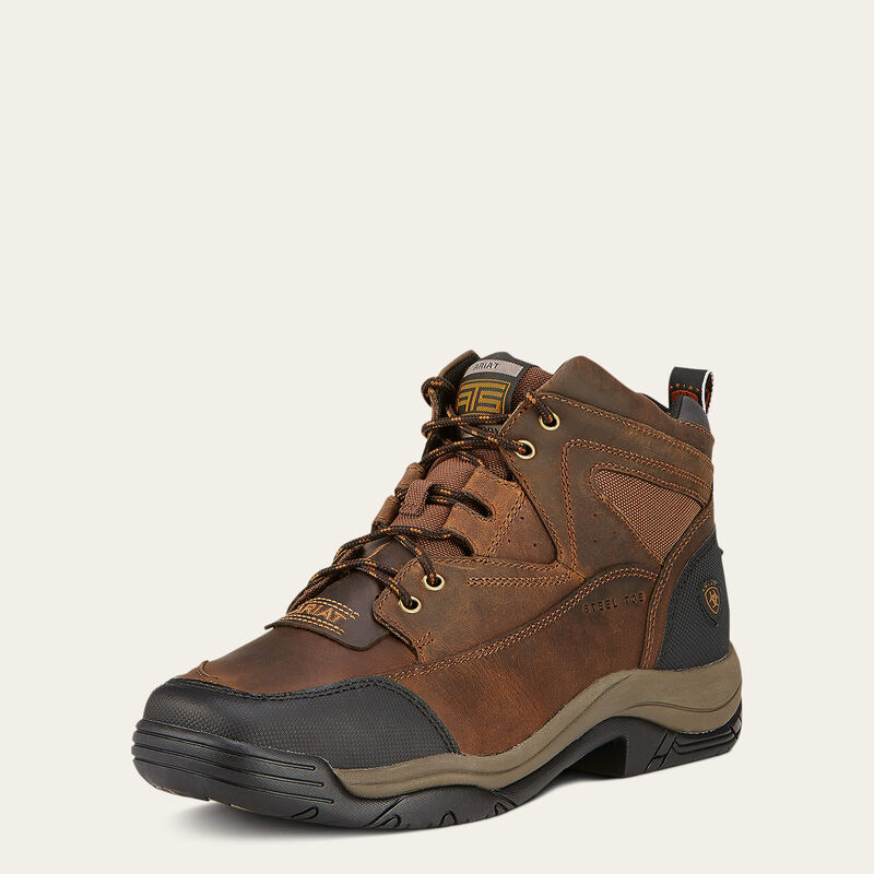 ariat Terrain Wide Square Toe Steel Toe Work Boot