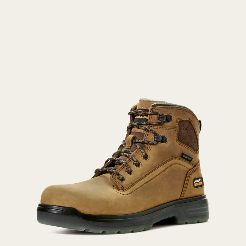 ariat Turbo 6" Waterproof Work Boot