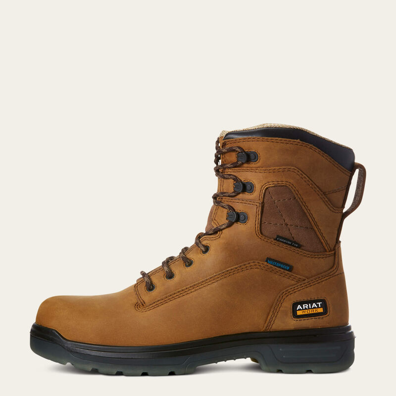 Ariat Turbo 8" Waterproof Carbon Toe Work Boot