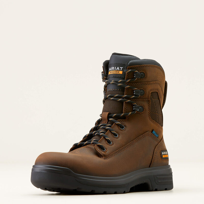 ariat Turbo 8" Waterproof Work Boot