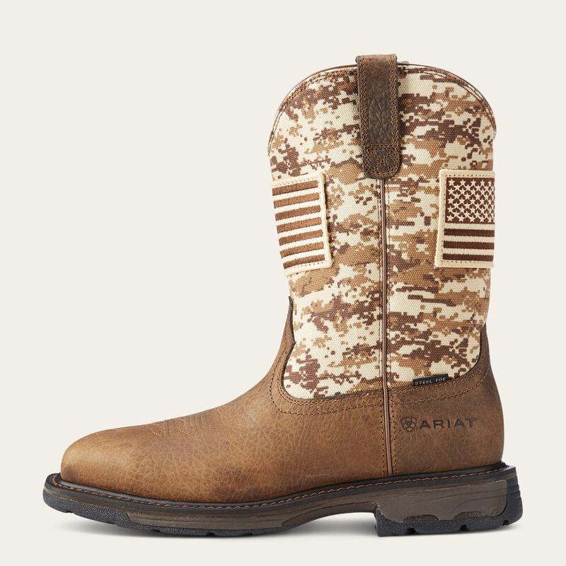 Ariat WorkHog Patriot Steel Toe Work Boot