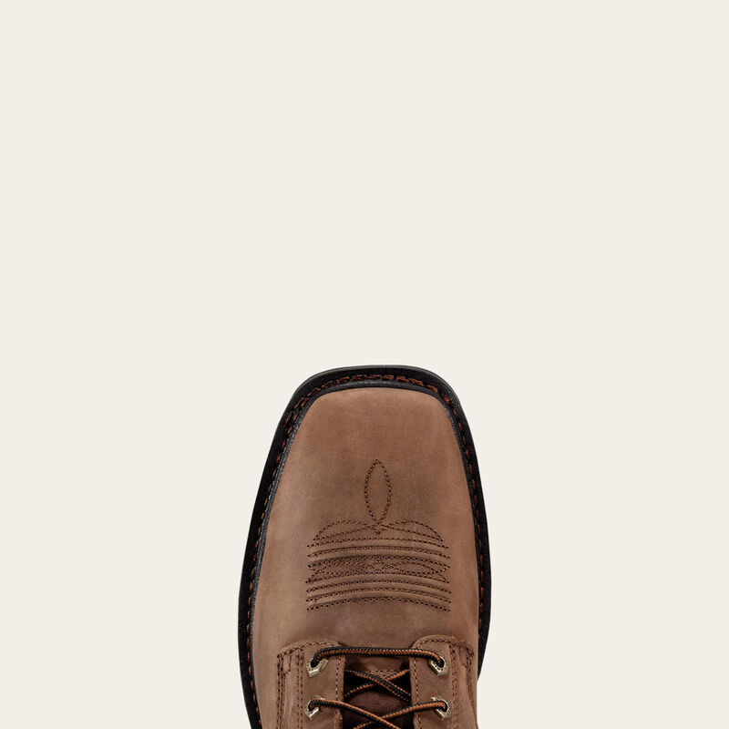 Ariat Cascade 8" Wide Square Toe Steel Toe Work Boot