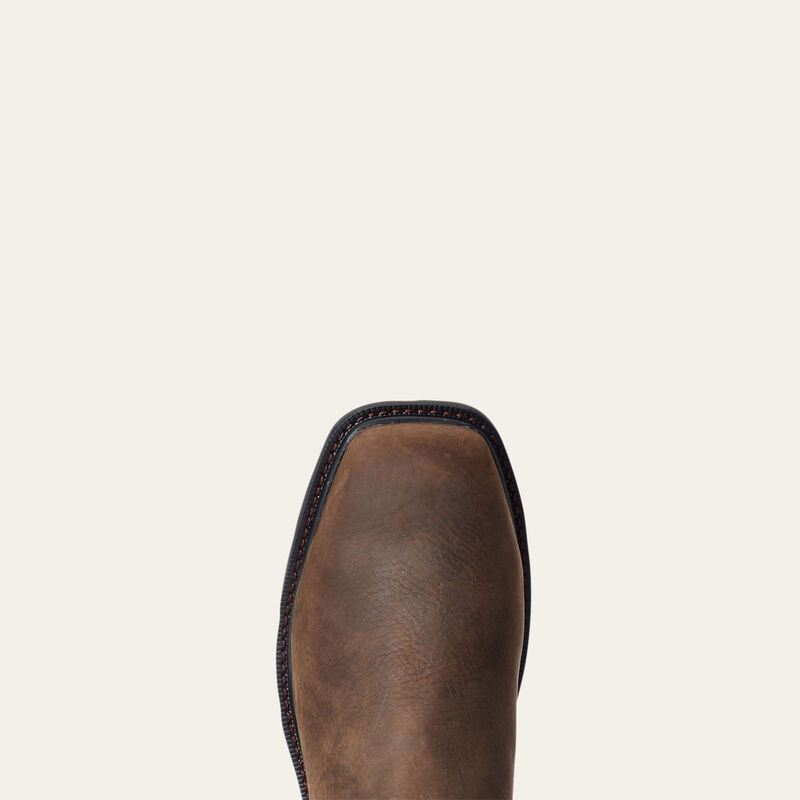Ariat Groundbreaker Chelsea Wide Square Toe Waterproof Steel Toe Work Boot