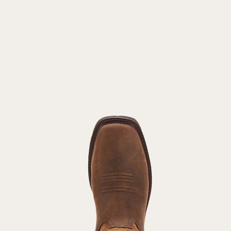 Ariat Groundbreaker Wide Square Toe Waterproof Work Boot