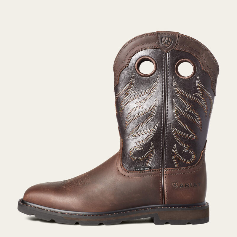 Ariat Groundwork Wide Square Toe Steel Toe Work Boot