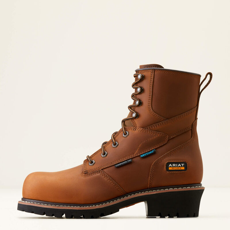 Ariat Logger Shock Shield Waterproof Composite Toe Work Boot