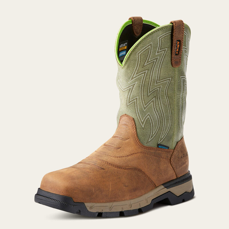 ariat Rebar Flex Western Waterproof Composite Toe Work Boot