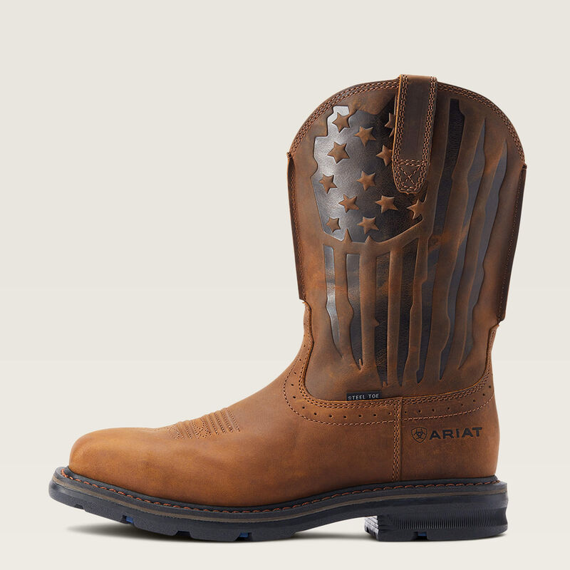 Ariat Sierra Shock Shield Patriot Steel Toe Work Boot
