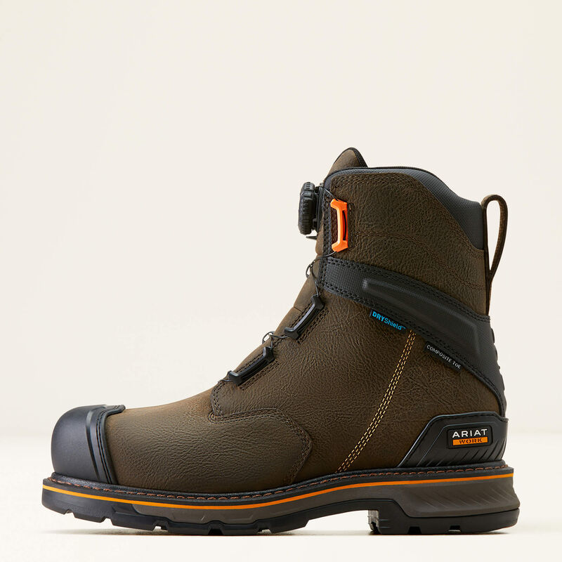 Ariat Stump Jumper 8" BOA Waterproof Composite Toe Work Boot