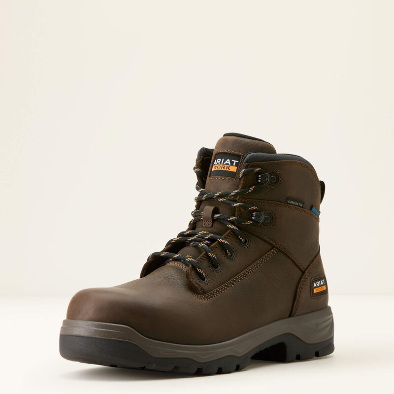 ariat Turbo Duratread 6" Waterproof Carbon Toe Work Boot