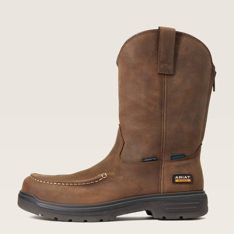 Ariat Turbo Moc Toe Waterproof Carbon Toe Work Boot