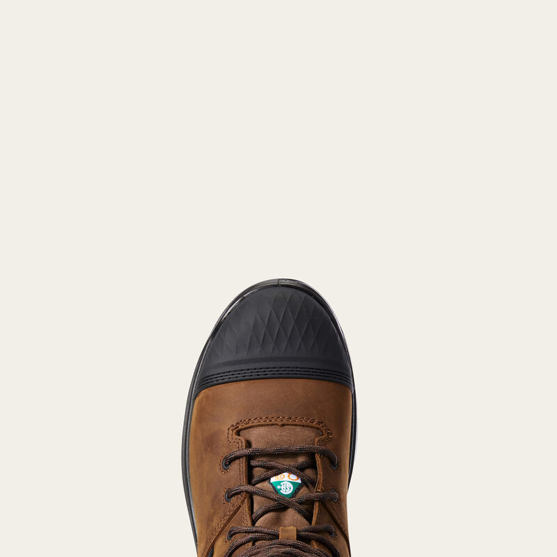 Ariat Turbo Outlaw 8" CSA Waterproof 400g Carbon Toe Work Boot