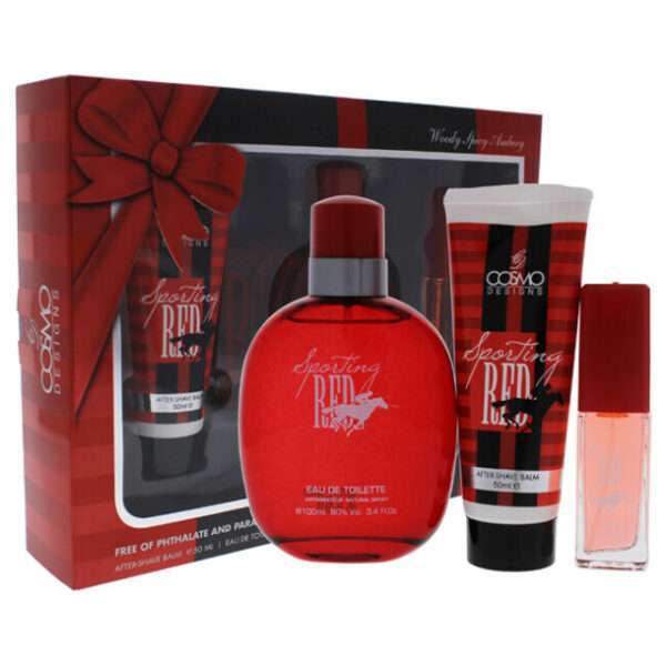 armaf COSMO SPORTING RED GiftSet For Men