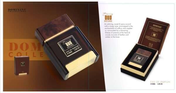 Armaf Burning Oud Desire By Flavia 3.4 Oz Eau De Parfum For Men