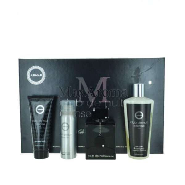 armaf Club De Nuit Intense 4 Piece Gift Set For Men
