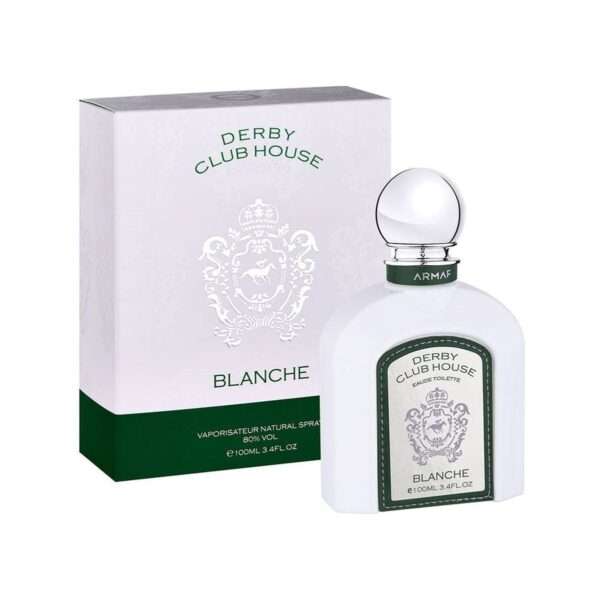 armaf Derby Blanche White 3.4Oz Eau De Toilette For Men