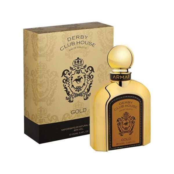 armaf Derby Club House Gold 3.4 Oz Eau De Toilette For Men