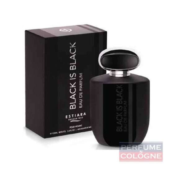 armaf Estiara Black Is Black 3.4Oz Eau De Toilette For Men