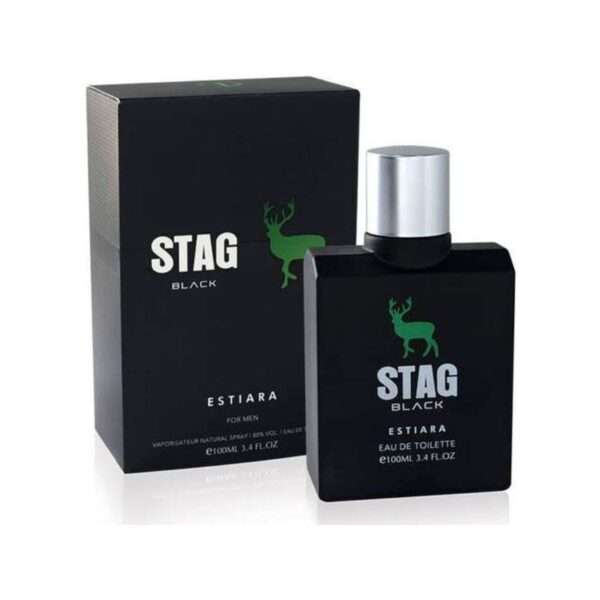 armaf Estiara Stag Black 3.4Oz Eau De Toilette For Men