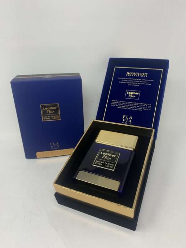 Armaf Leather Noir By Flavia 3.4 Oz Eau De Parfum For Men