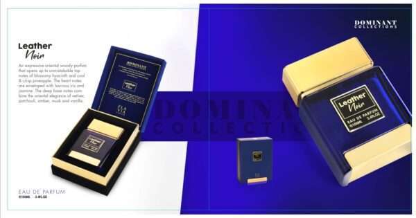 Armaf Leather Noir By Flavia 3.4 Oz Eau De Parfum For Men