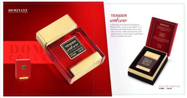 Armaf Tender Vetiver By Flavia 3.4 Oz Eau De Parfum For Men