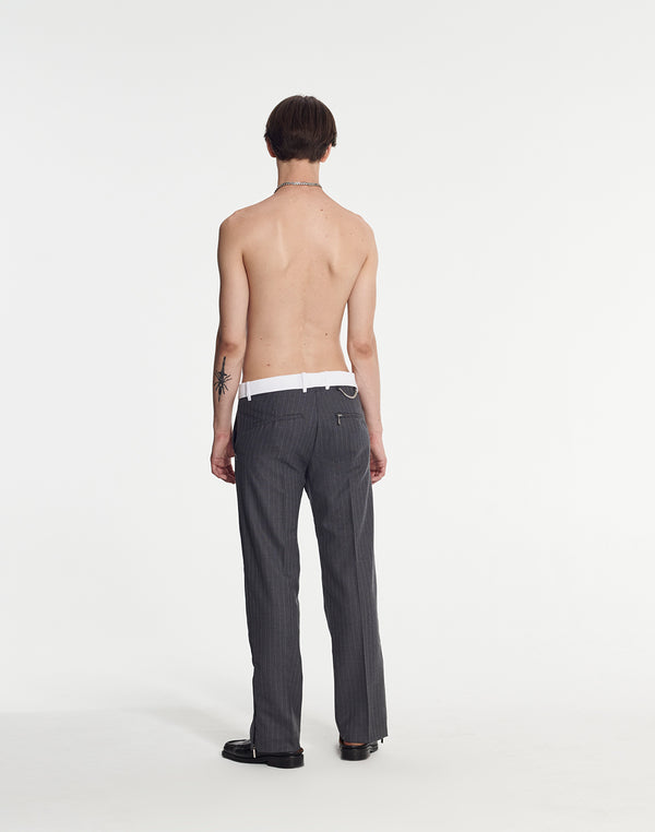Armand Basi Begbie Tailored Trouser In PInstripe Faabric By Armand Basi