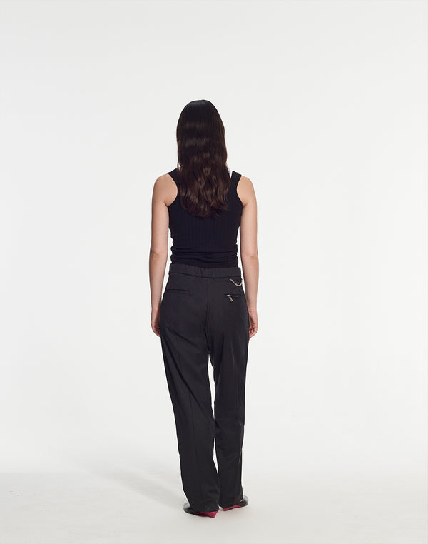 Armand Basi Bimini Jogger Trouser In Pinstripe Fabric By Armand Basi