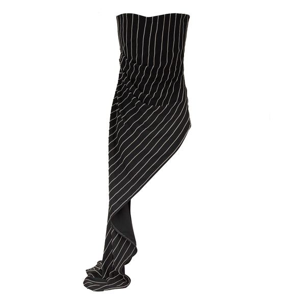 armand basi Marla Long Dress with Embroidered Chains by Armand Basi