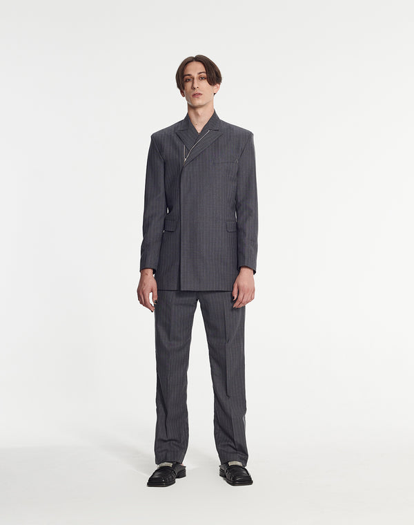 Armand Basi Tailored Jacket In Pinstripe Fabric By Armand Basi