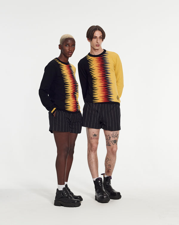 Armand Basi Will Sweater With Flames Intarsia By Armand Basi