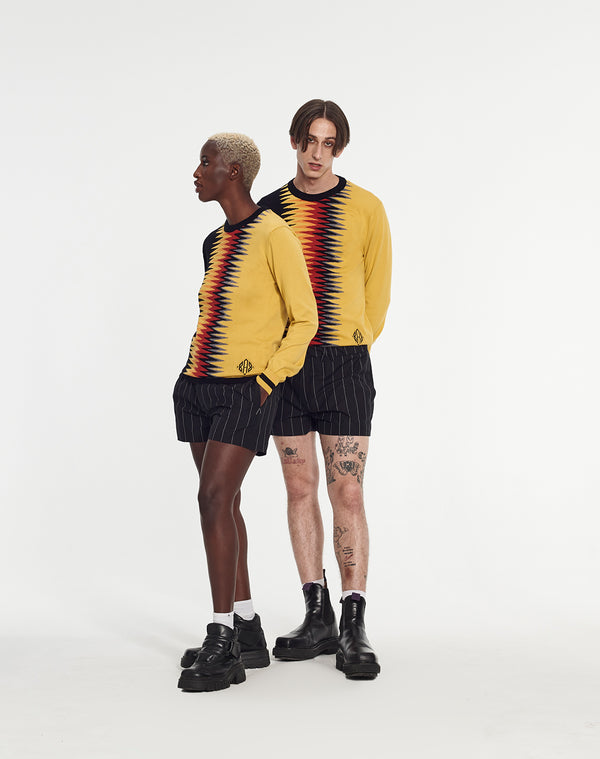 Armand Basi Will Sweater With Flames Intarsia By Armand Basi