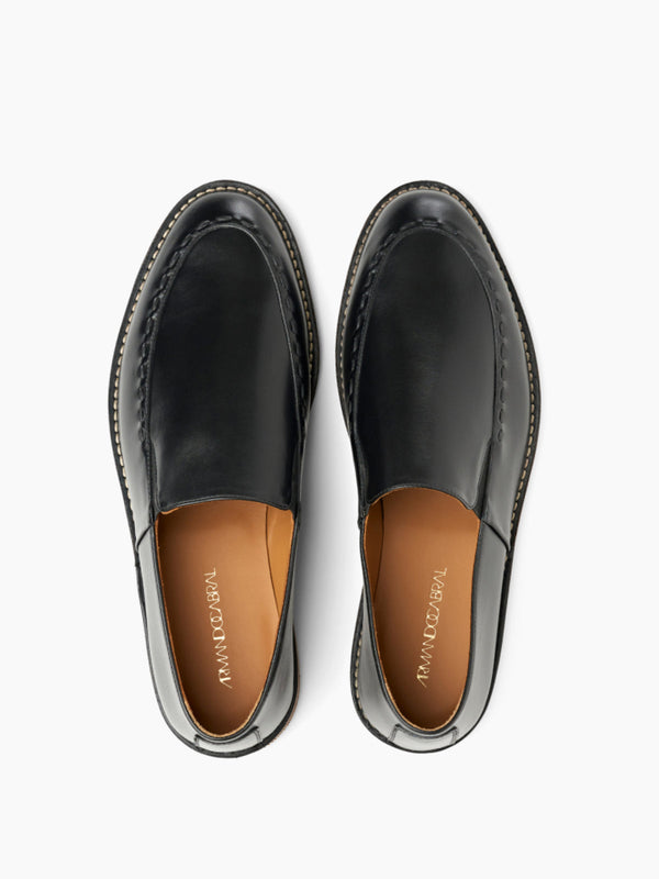 Armando Cabral BALANTA Slip-on Espadrille In Noir