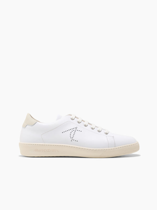 armando cabral BAMAKO Low-top Sneaker in Bianco