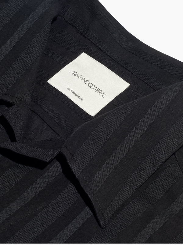 Armando Cabral CARLOS Long Sleeve Shirt In Noir