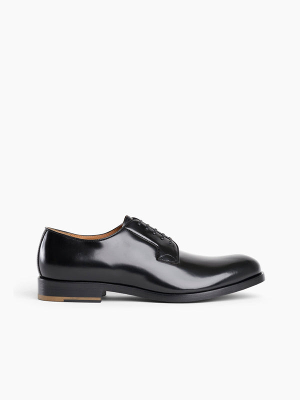 armando cabral GABU Lace-up Derby-Polished-Noir