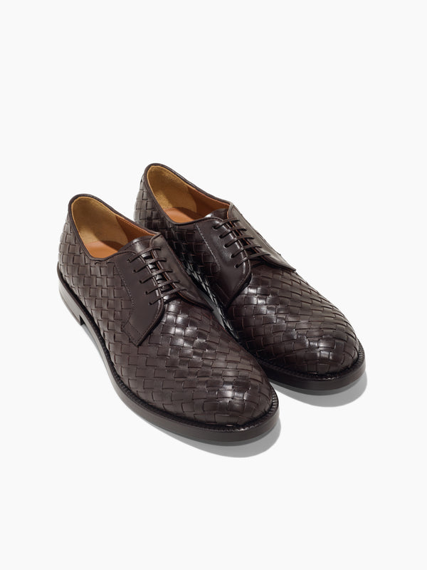 Armando Cabral GABU Woven Lace-up Derby-Arabica