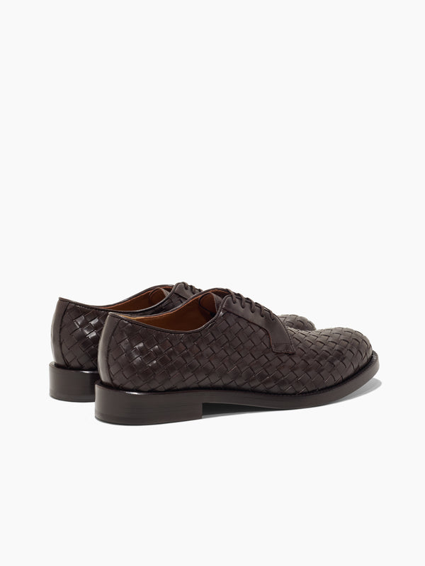 Armando Cabral GABU Woven Lace-up Derby-Arabica