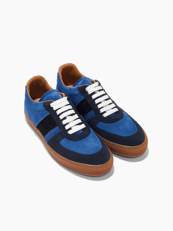 Armando Cabral GAO Woven Low-top Sneaker In Blue