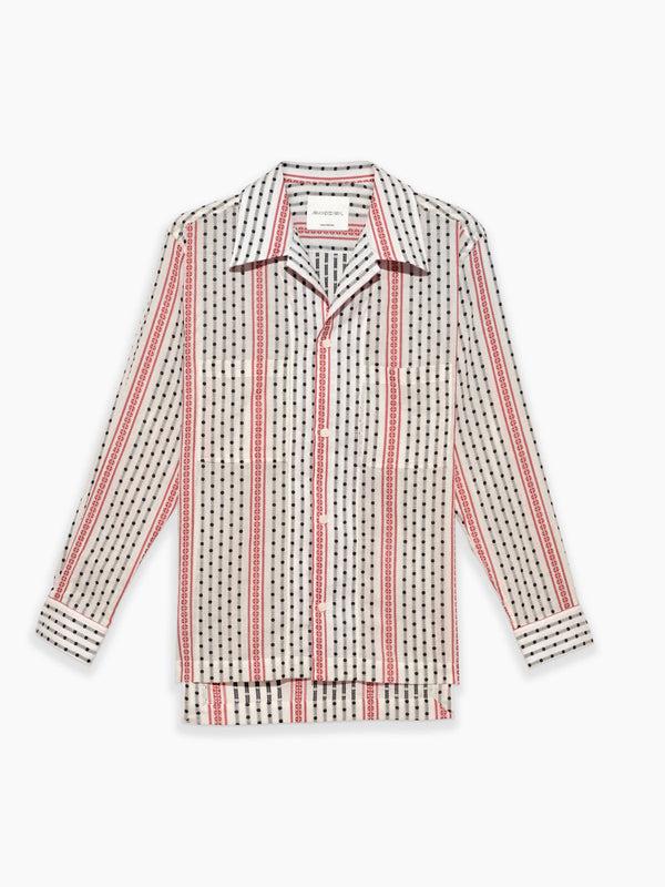 armando cabral LAURO Long Sleeve Shirt in Vermelho