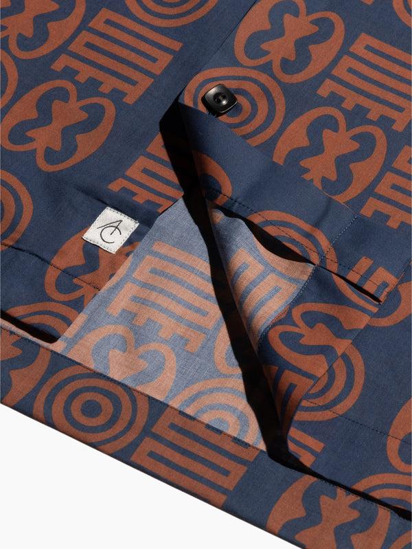 Armando Cabral LUKAS Short Sleeve Shirt In Blue