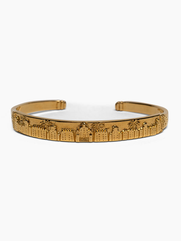 armando cabral Malian Landscape Cuff Bracelet