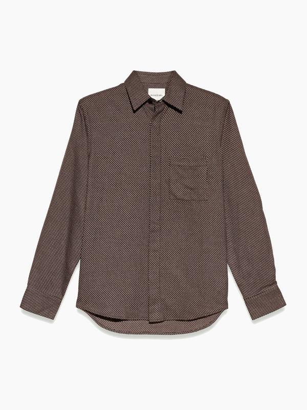 armando cabral NINI Long Sleeve Placket Shirt